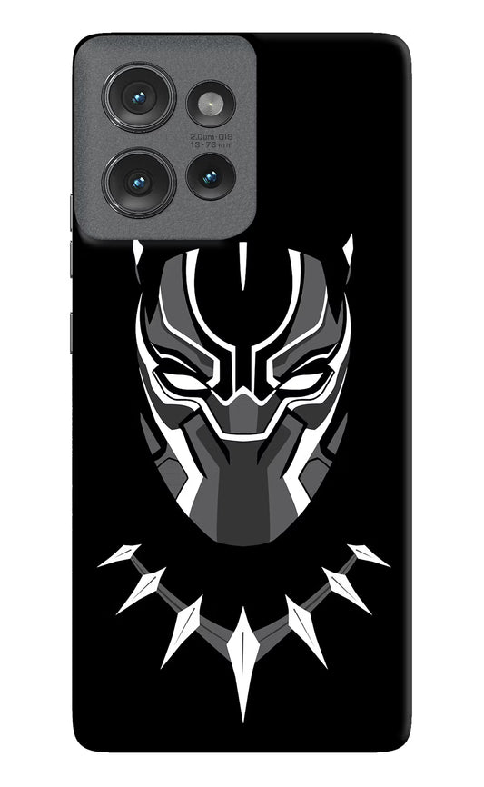 Black Panther Moto Edge 50 Hard Case Back Cover by Casekaro
