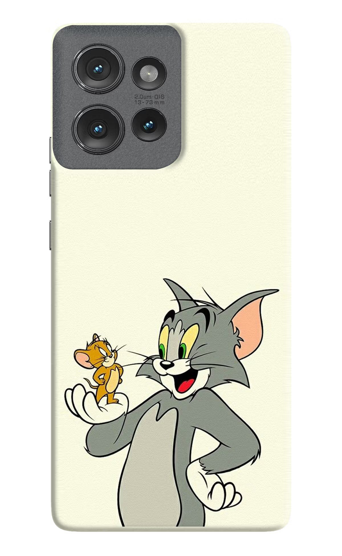 Tom & Jerry Moto Edge 50 Hard Case Back Cover by Casekaro
