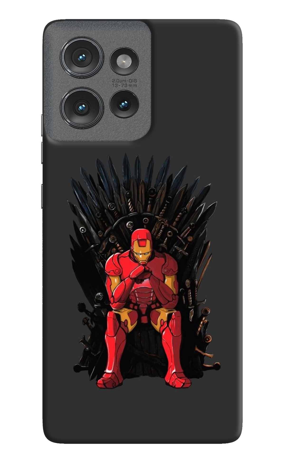 Ironman Throne Moto Edge 50 Back Cover