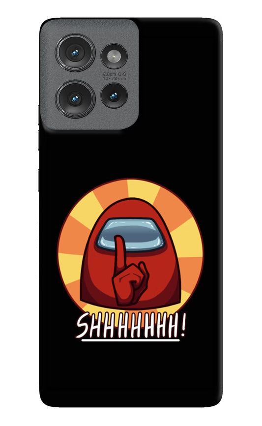 Among Us Shhh! Moto Edge 50 Hard Case Back Cover by Casekaro
