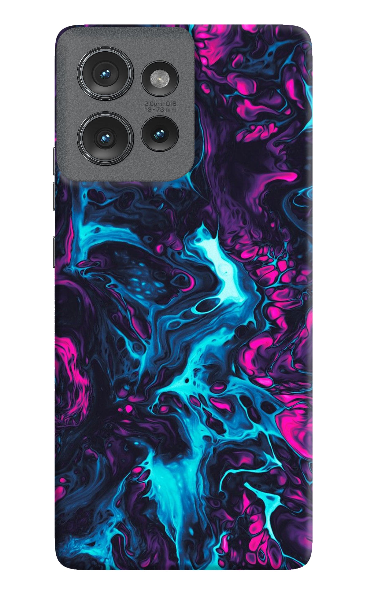 Abstract Moto Edge 50 Back Cover