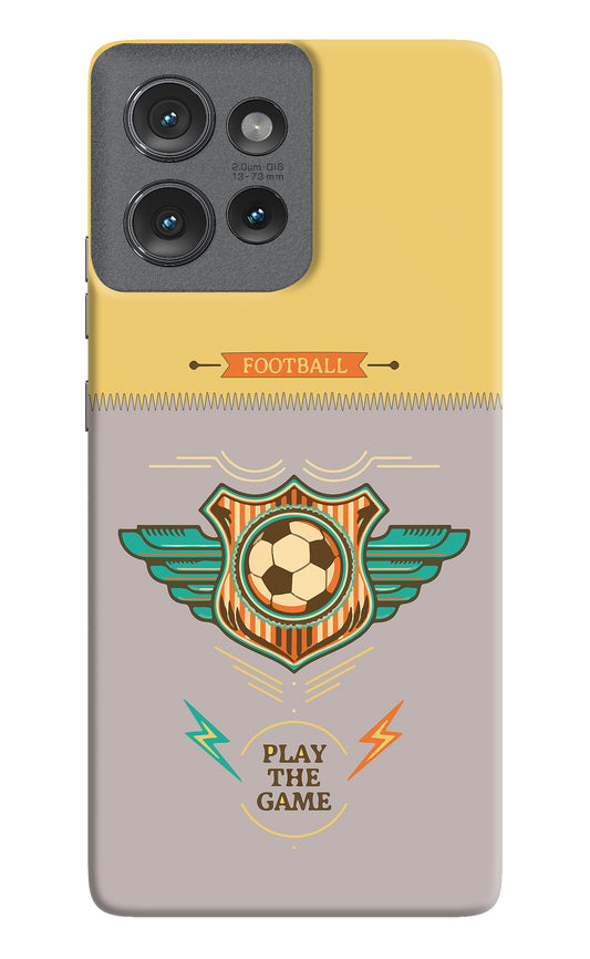 Football Moto Edge 50 Back Cover