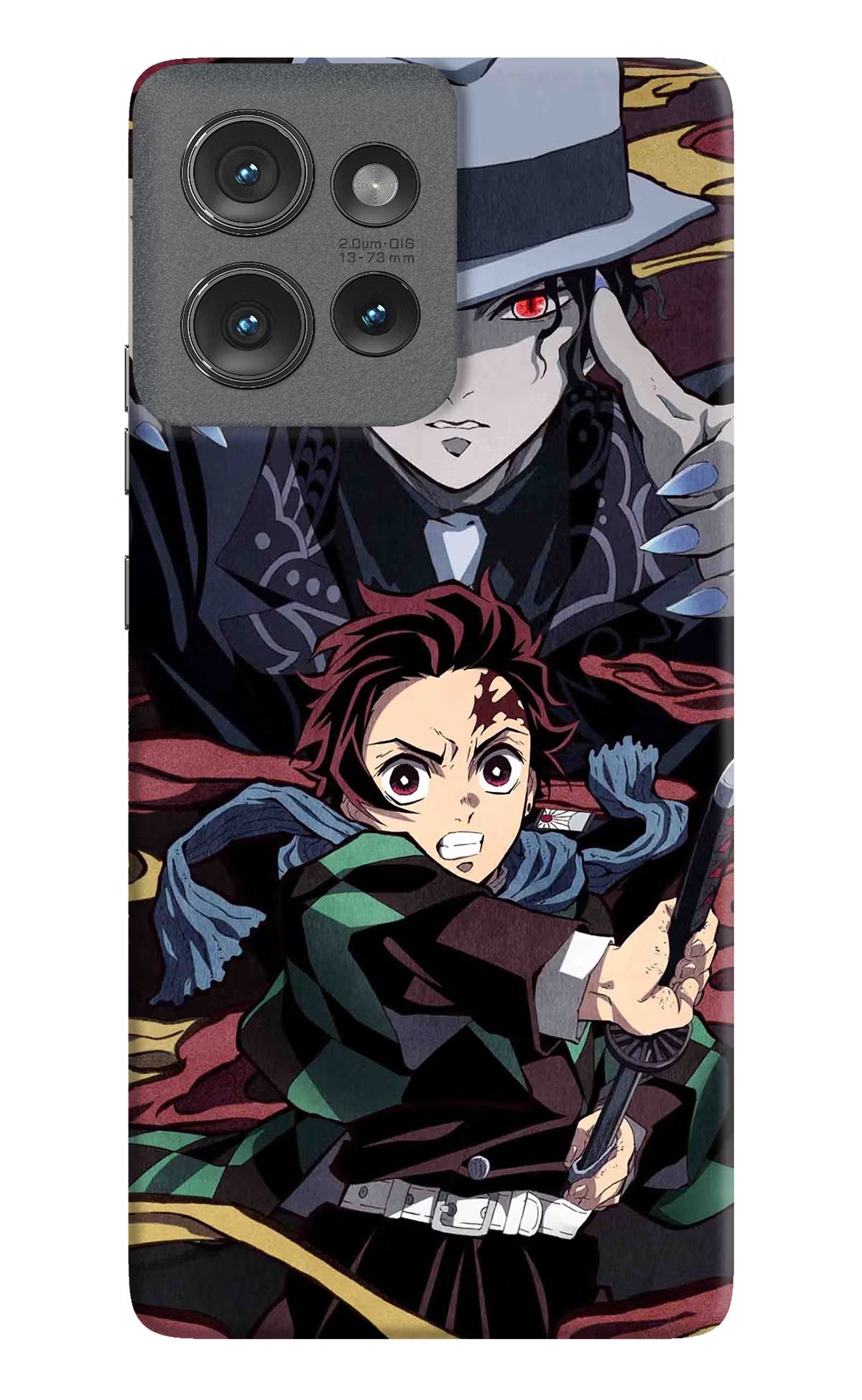 Demon Slayer Moto Edge 50 Hard Case Back Cover by Casekaro