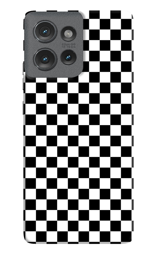 Chess Board Moto Edge 50 Back Cover