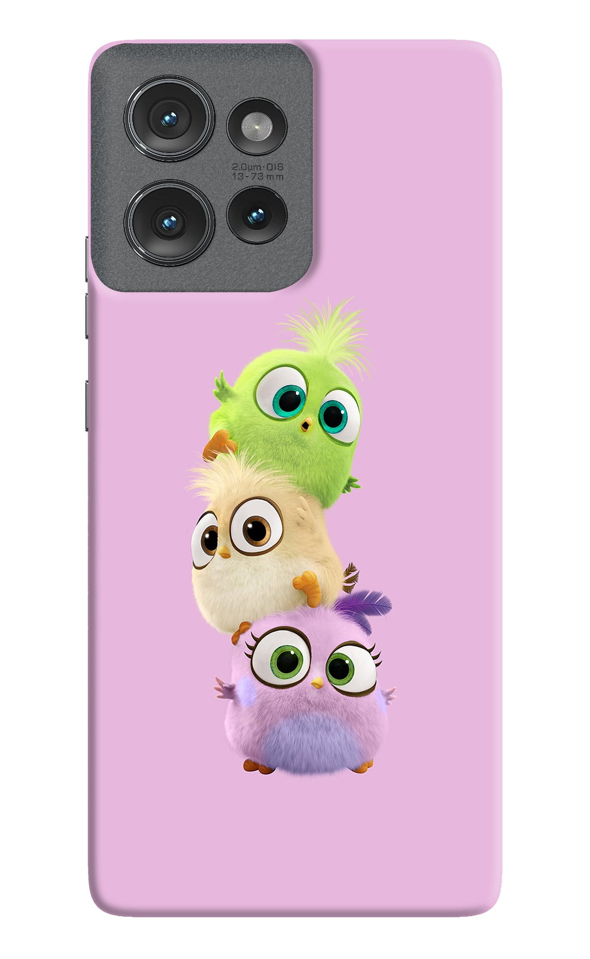 Cute Little Birds Moto Edge 50 Back Cover