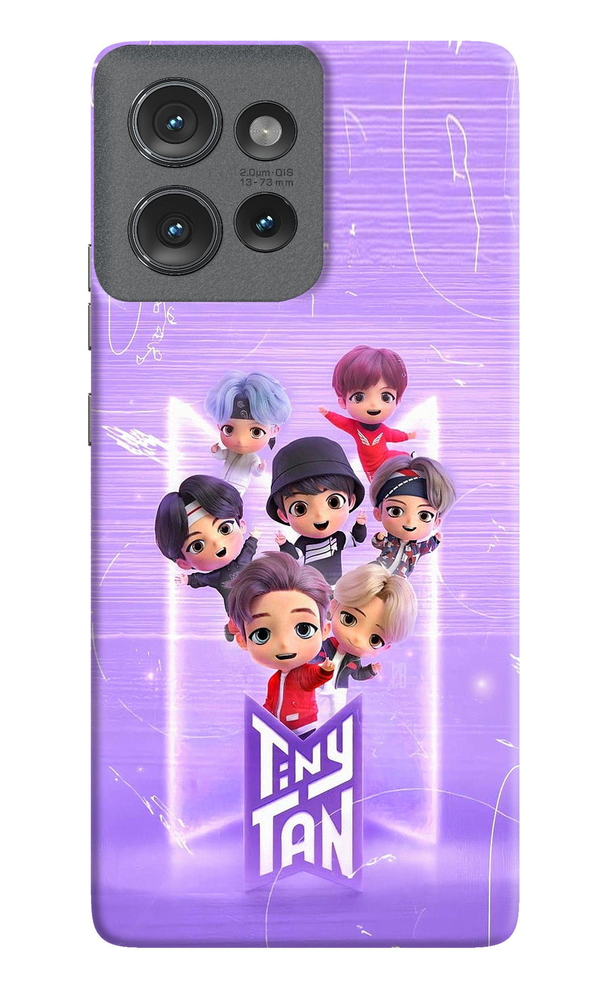 BTS Tiny Tan Moto Edge 50 Back Cover