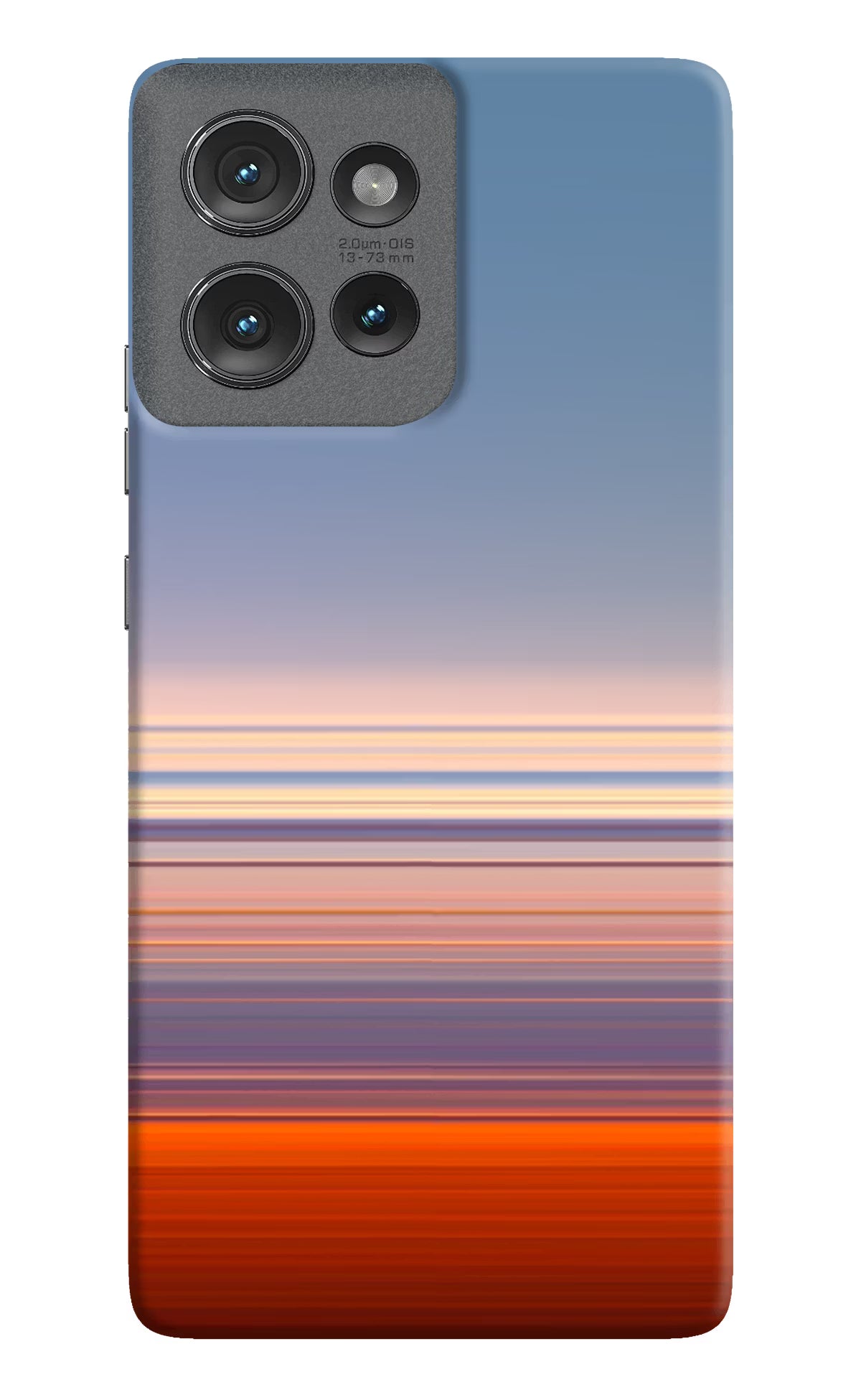 Morning Colors Moto Edge 50 Hard Case Back Cover by Casekaro