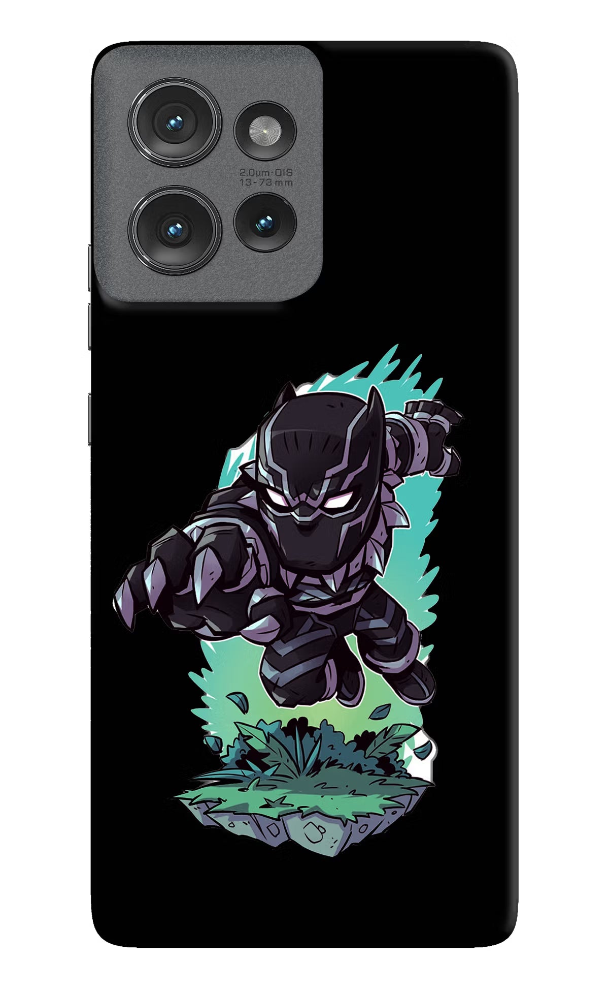 Black Panther Moto Edge 50 Hard Case Back Cover by Casekaro