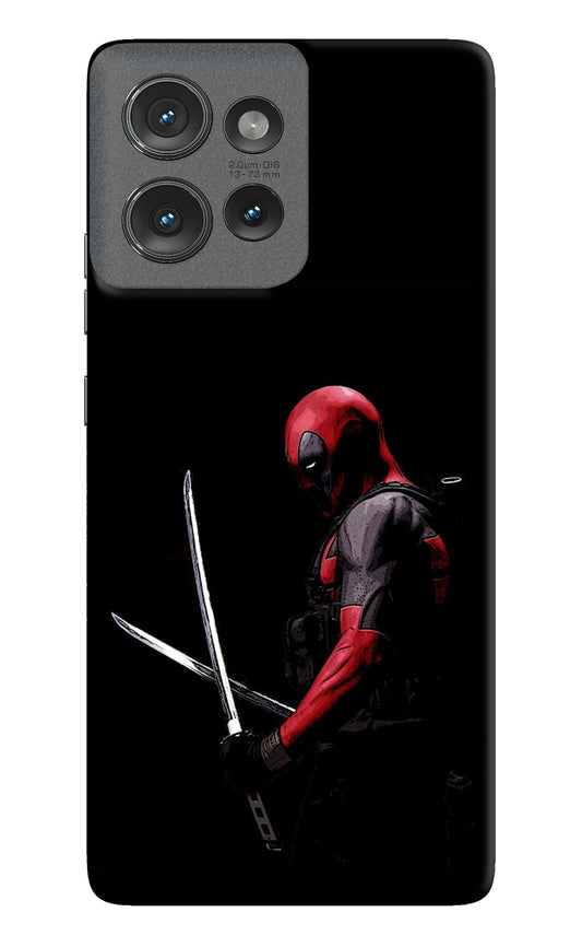 Deadpool Moto Edge 50 Back Cover