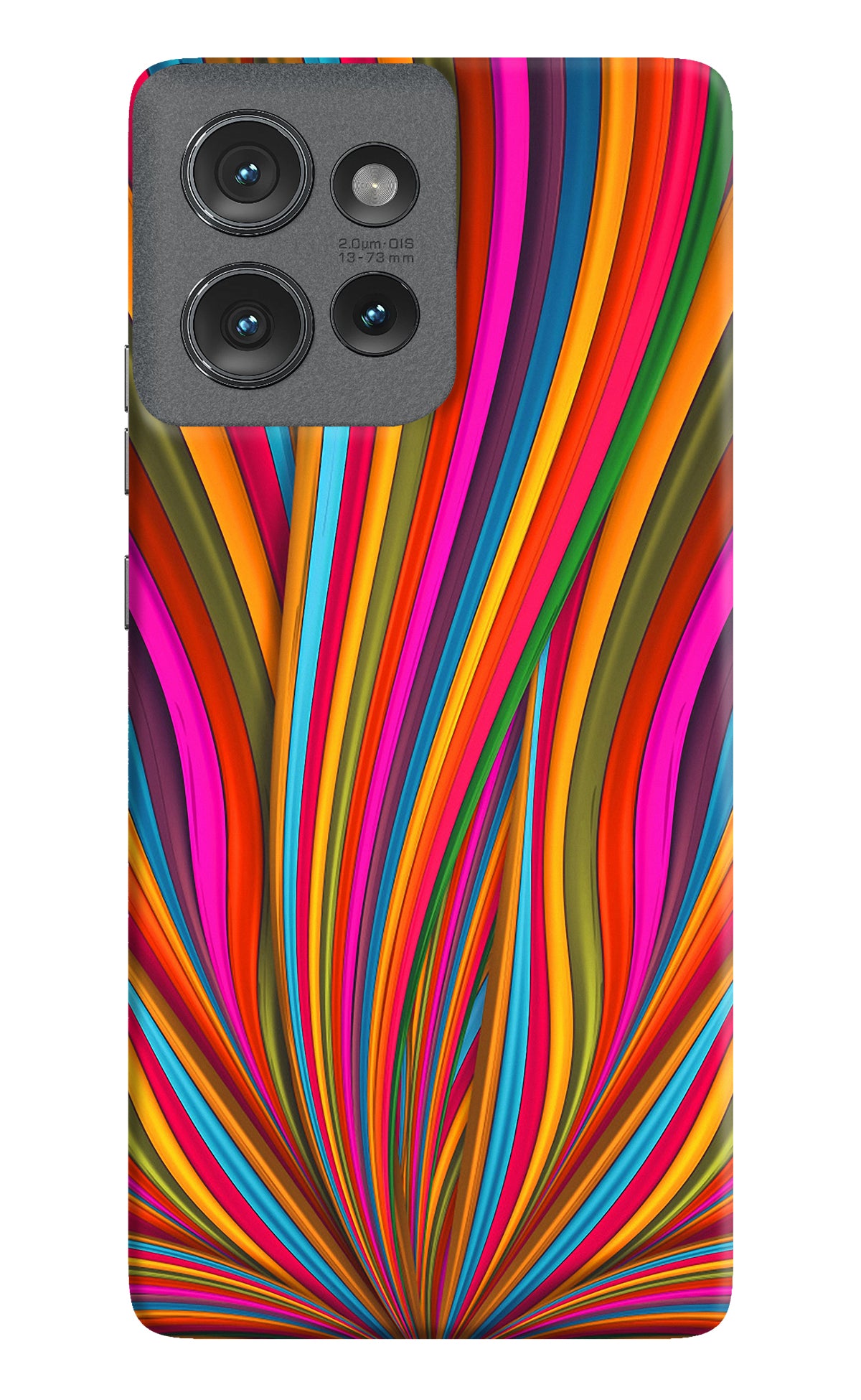 Trippy Wavy Moto Edge 50 Back Cover