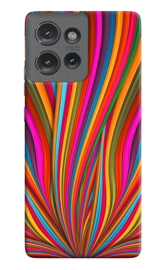 Trippy Wavy Moto Edge 50 Back Cover