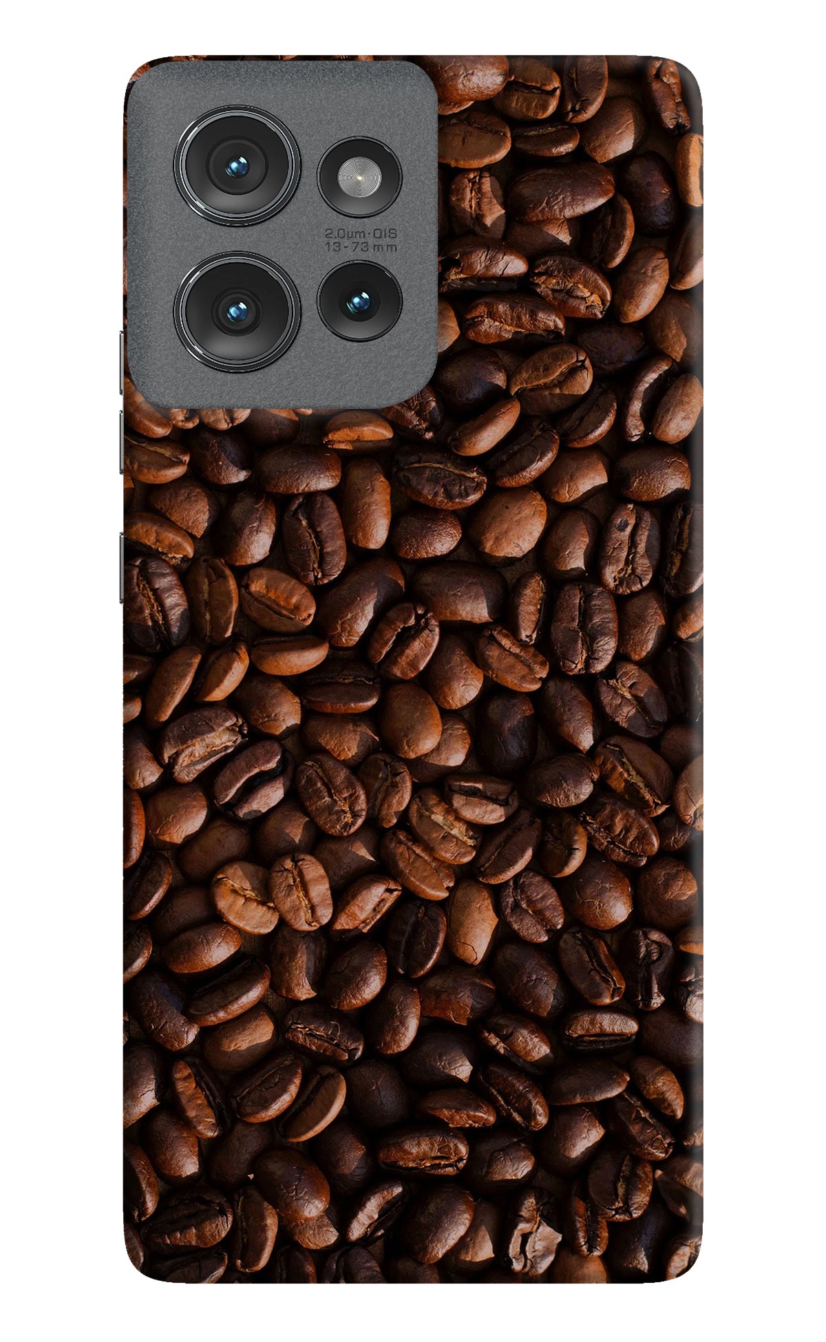 Coffee Beans Moto Edge 50 Back Cover