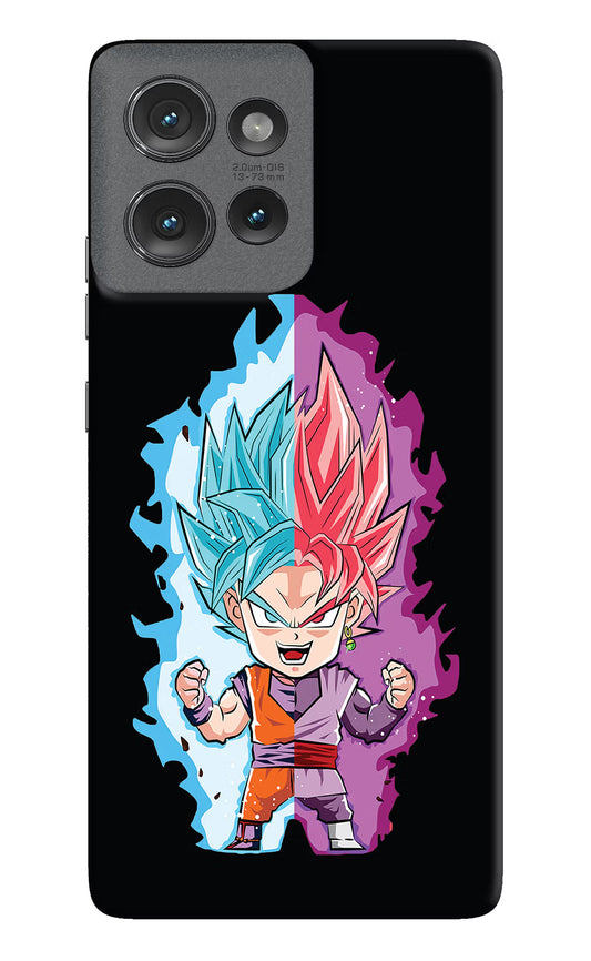 Chota Goku Moto Edge 50 Hard Case Back Cover by Casekaro