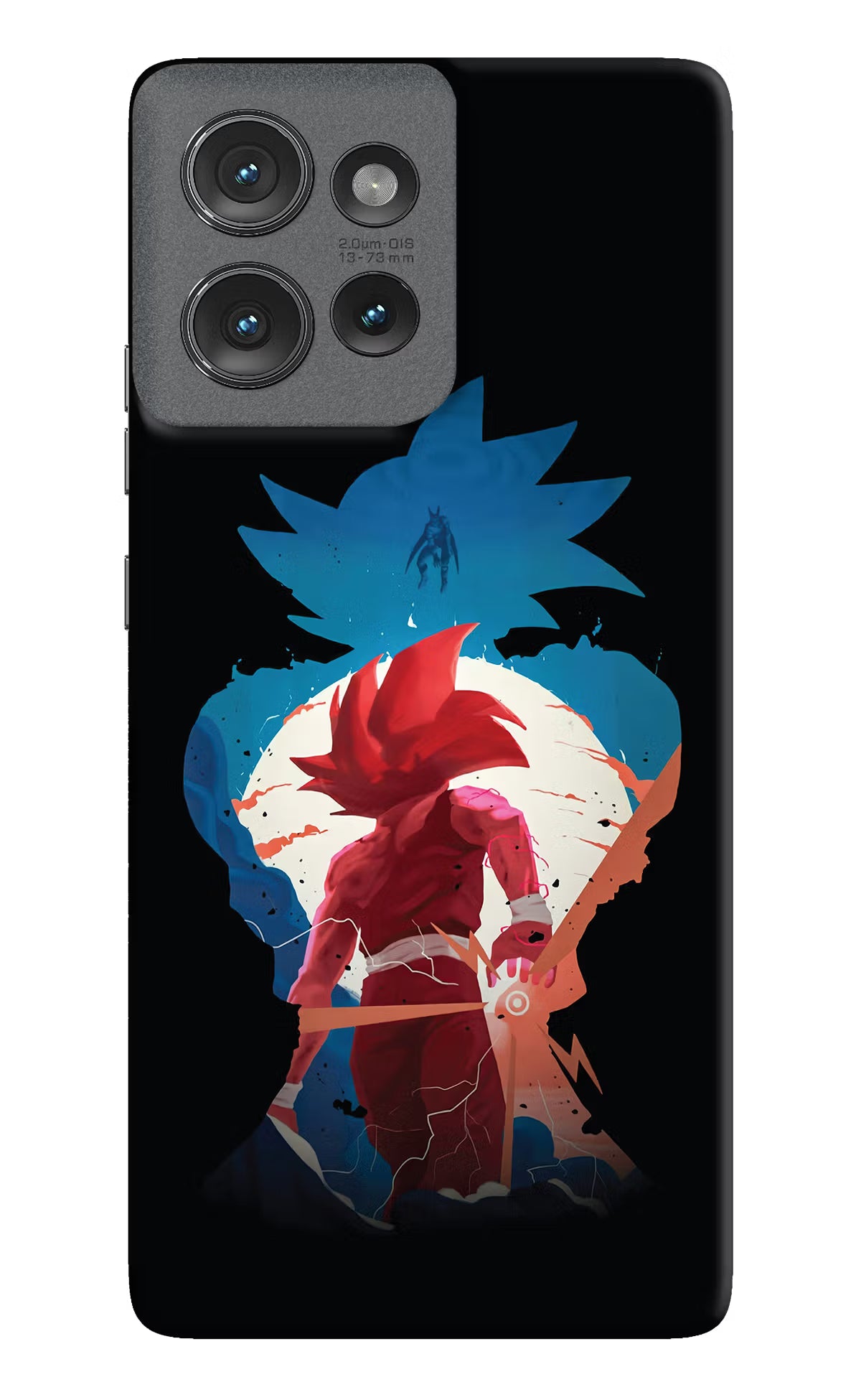 Goku Moto Edge 50 Hard Case Back Cover by Casekaro