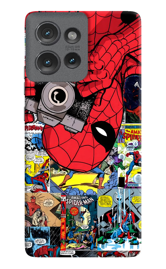 Spider Man Moto Edge 50 Hard Case Back Cover by Casekaro