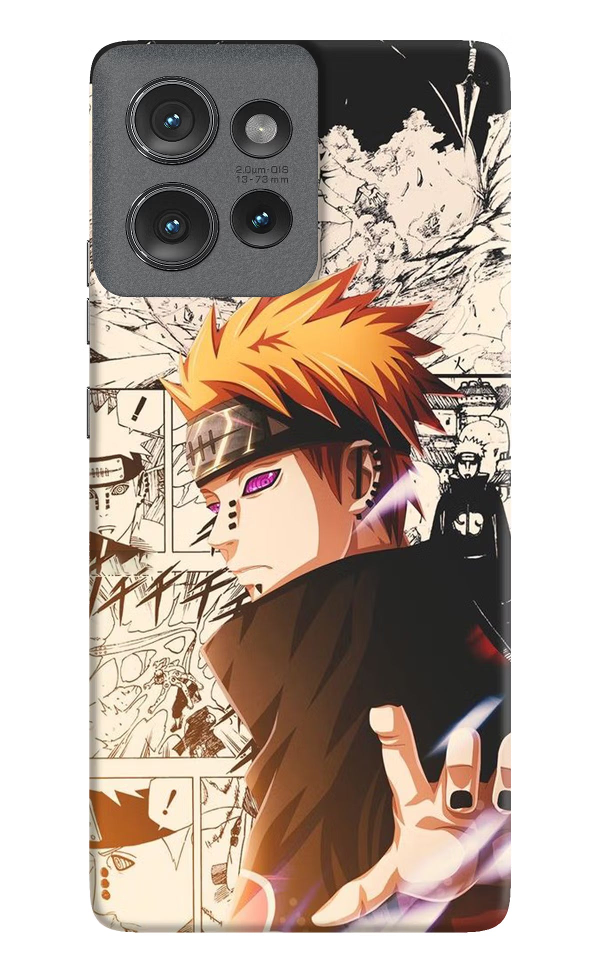 Pain Anime Moto Edge 50 Hard Case Back Cover by Casekaro