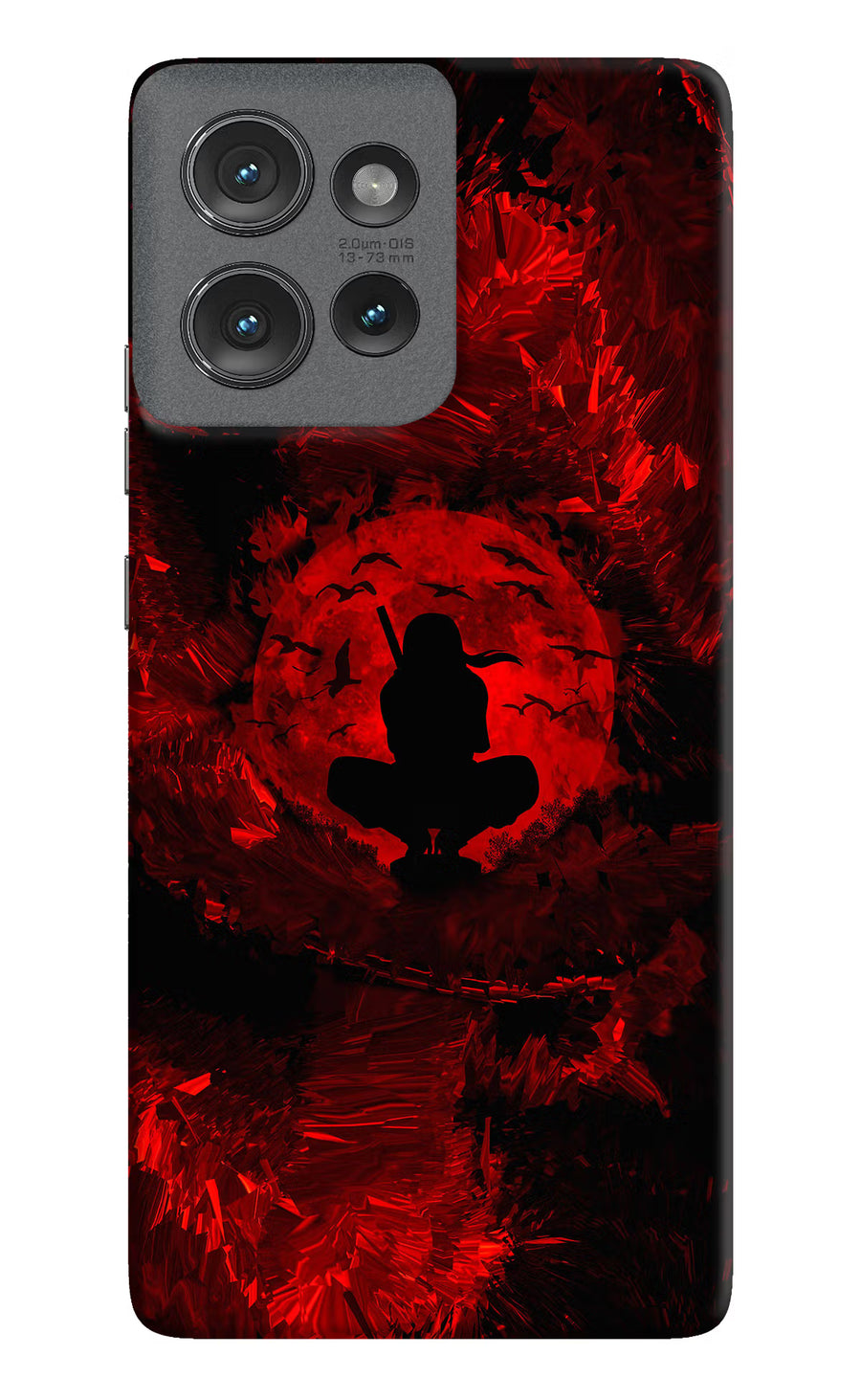 Itachi Uchiha Moto Edge 50 Back Cover, Hard case