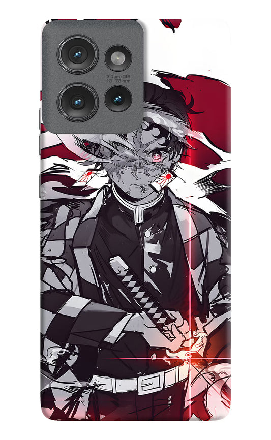 Demon Slayer Moto Edge 50 Hard Case Back Cover by Casekaro