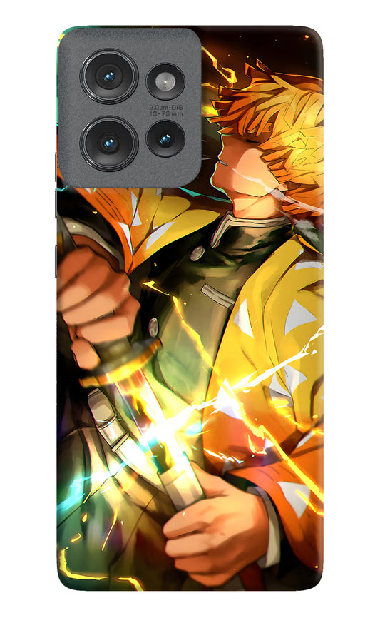 Demon Slayer Moto Edge 50 Hard Case Back Cover by Casekaro