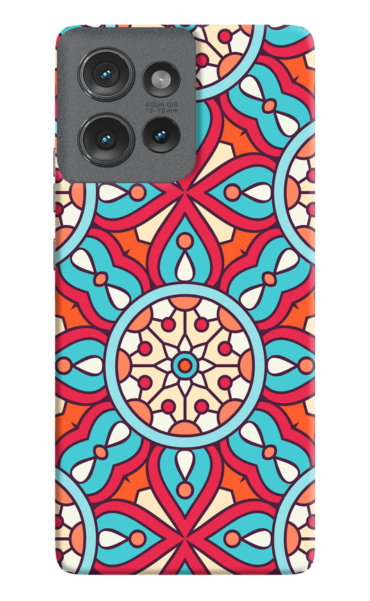 Mandala Geometric Moto Edge 50 Back Cover