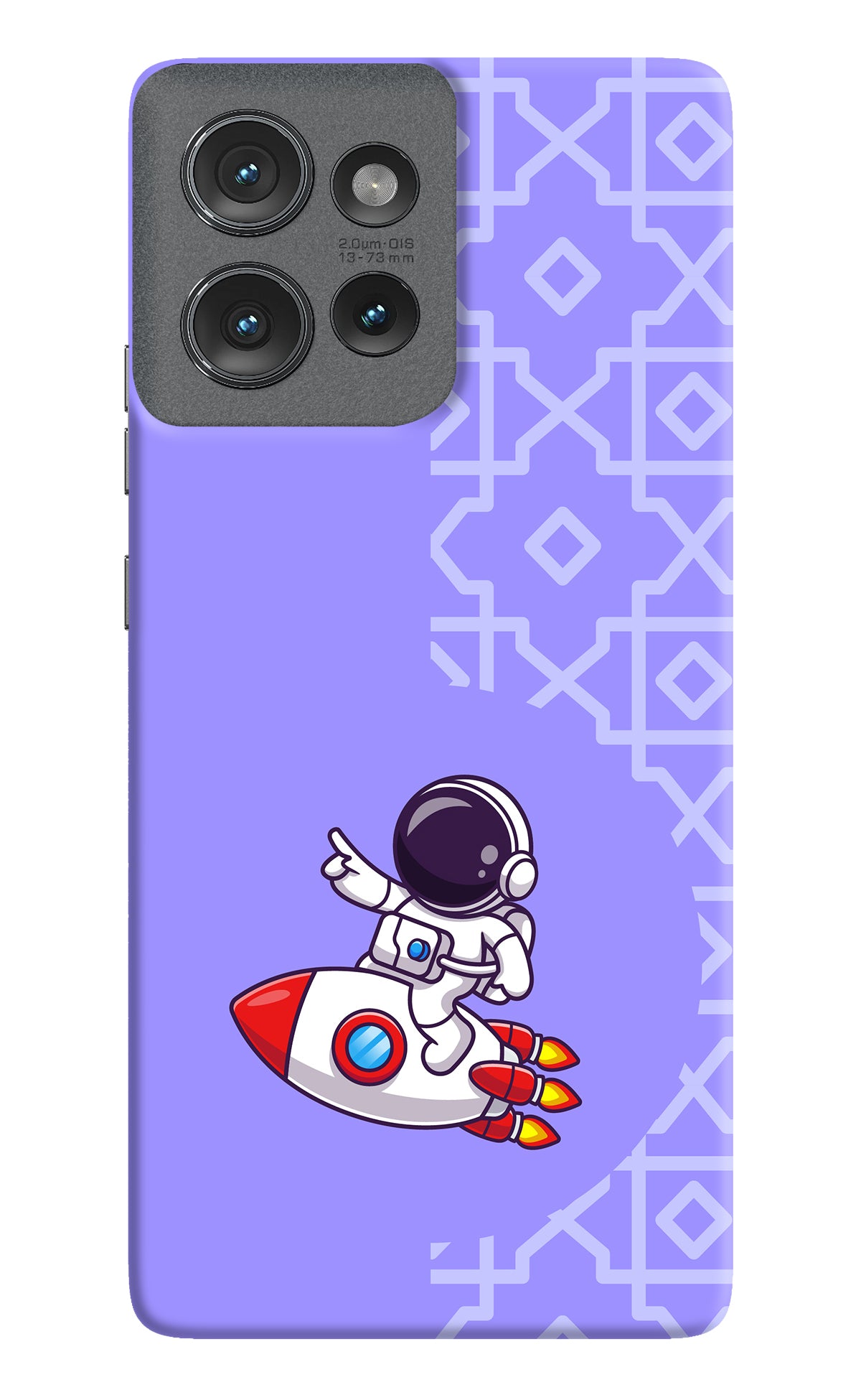 Cute Astronaut Moto Edge 50 Back Cover