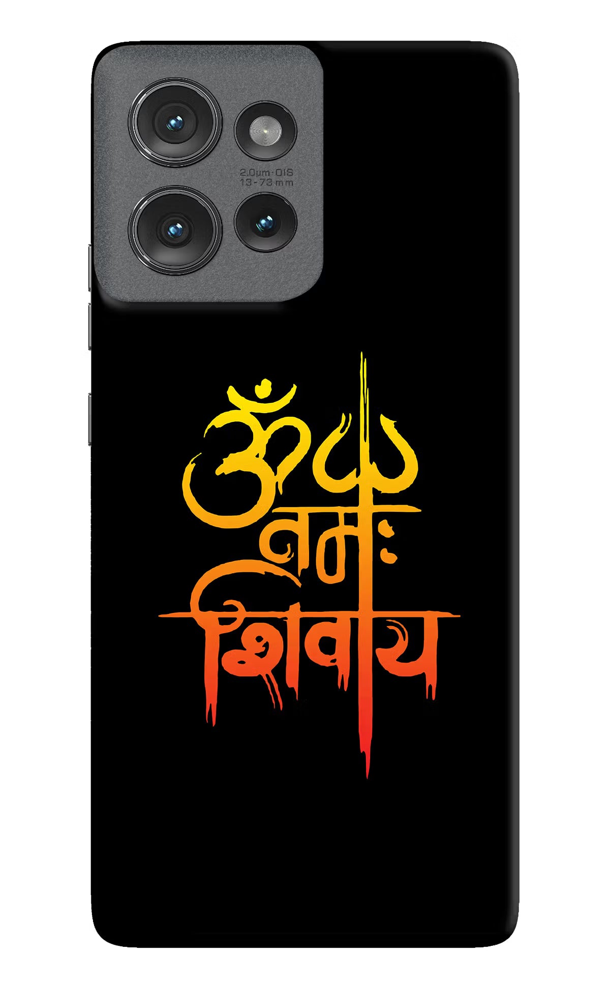 Om Namah Shivay Moto Edge 50 Hard Case Back Cover by Casekaro