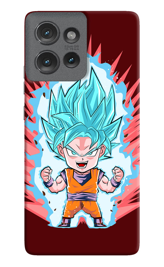Goku Little Moto Edge 50 Hard Case Back Cover by Casekaro