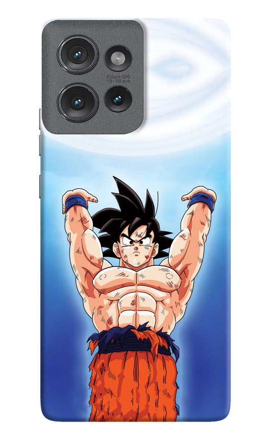 Goku Power Moto Edge 50 Hard Case Back Cover by Casekaro