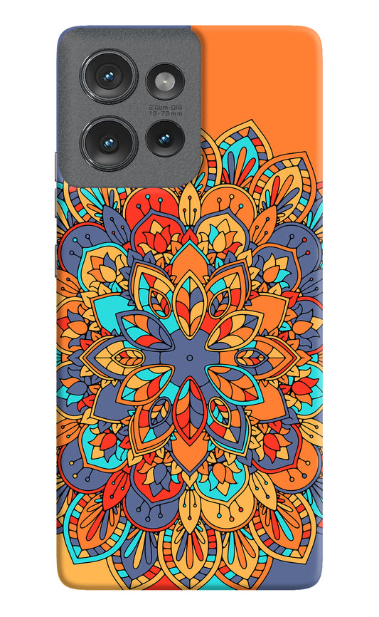 Color Mandala Moto Edge 50 Back Cover