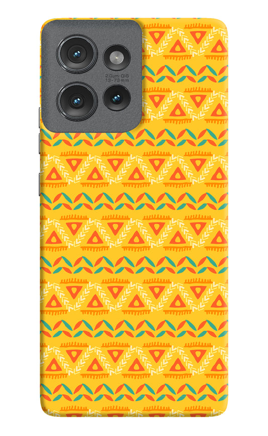 Tribal Pattern Moto Edge 50 Back Cover