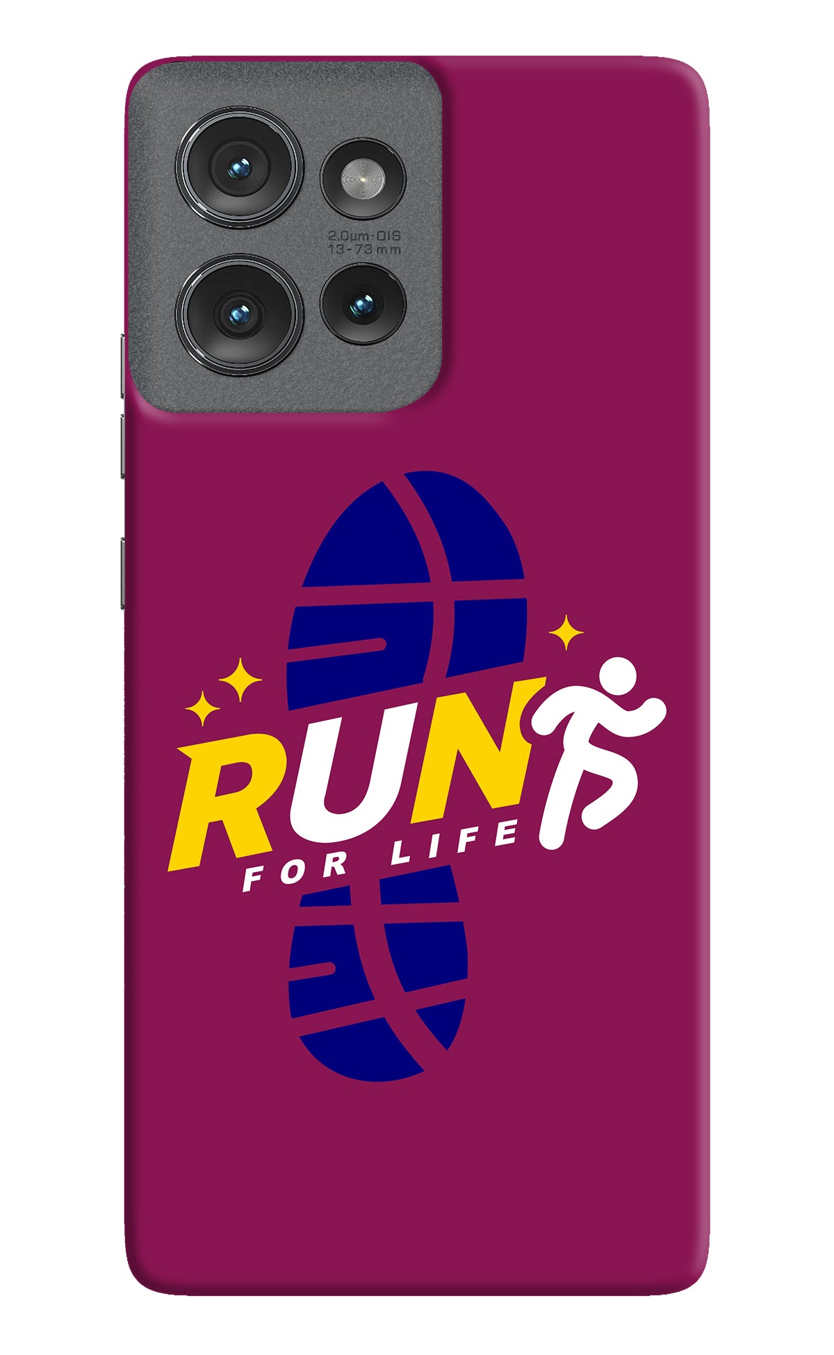 Run for Life Moto Edge 50 Back Cover