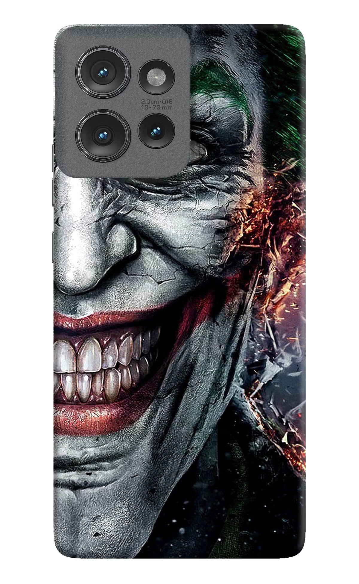 Joker Cam Moto Edge 50 Hard Case Back Cover by Casekaro