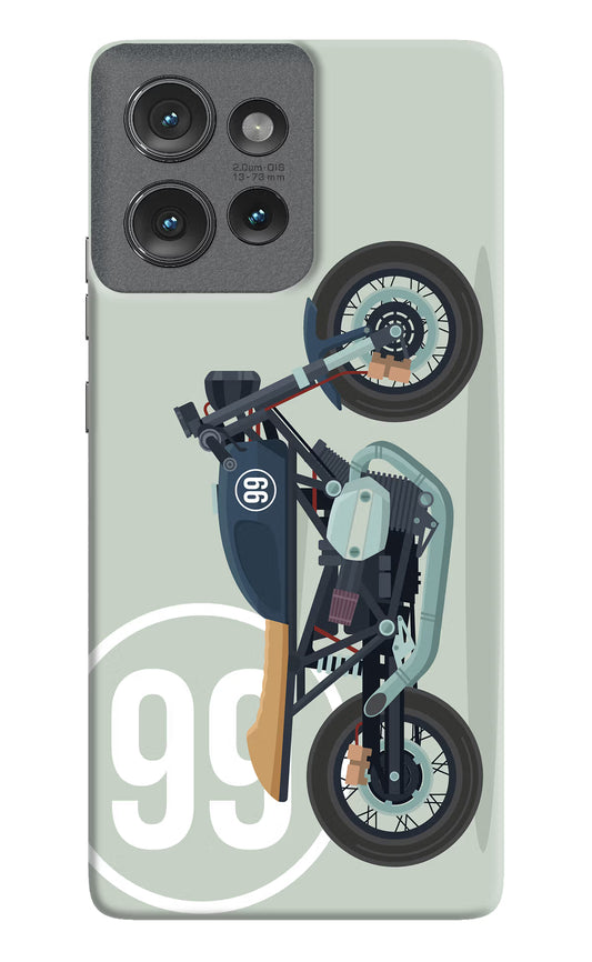 Classic Cafe Racer 99 Moto Edge 50 Hard Case Back Cover by Casekaro