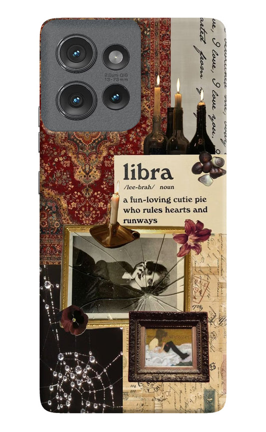 Libra Zodiac Moto Edge 50 Hard Case Back Cover by Casekaro