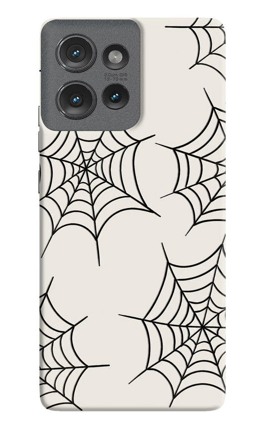 Spider Web Moto Edge 50 Hard Case Back Cover by Casekaro