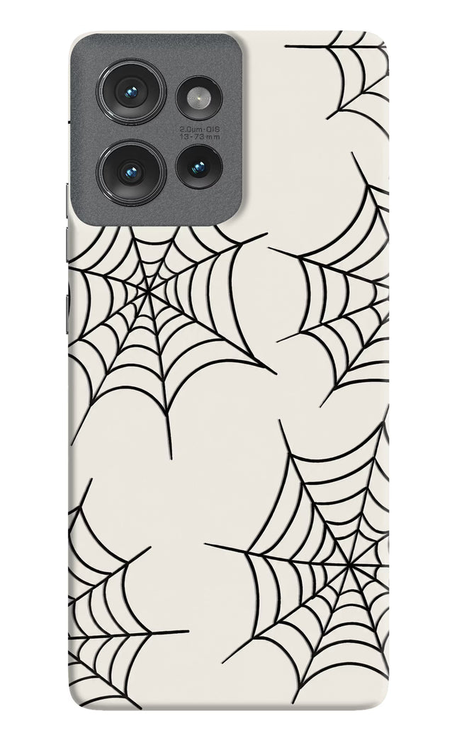 Spider Web Moto Edge 50 Hard Case Back Cover by Casekaro