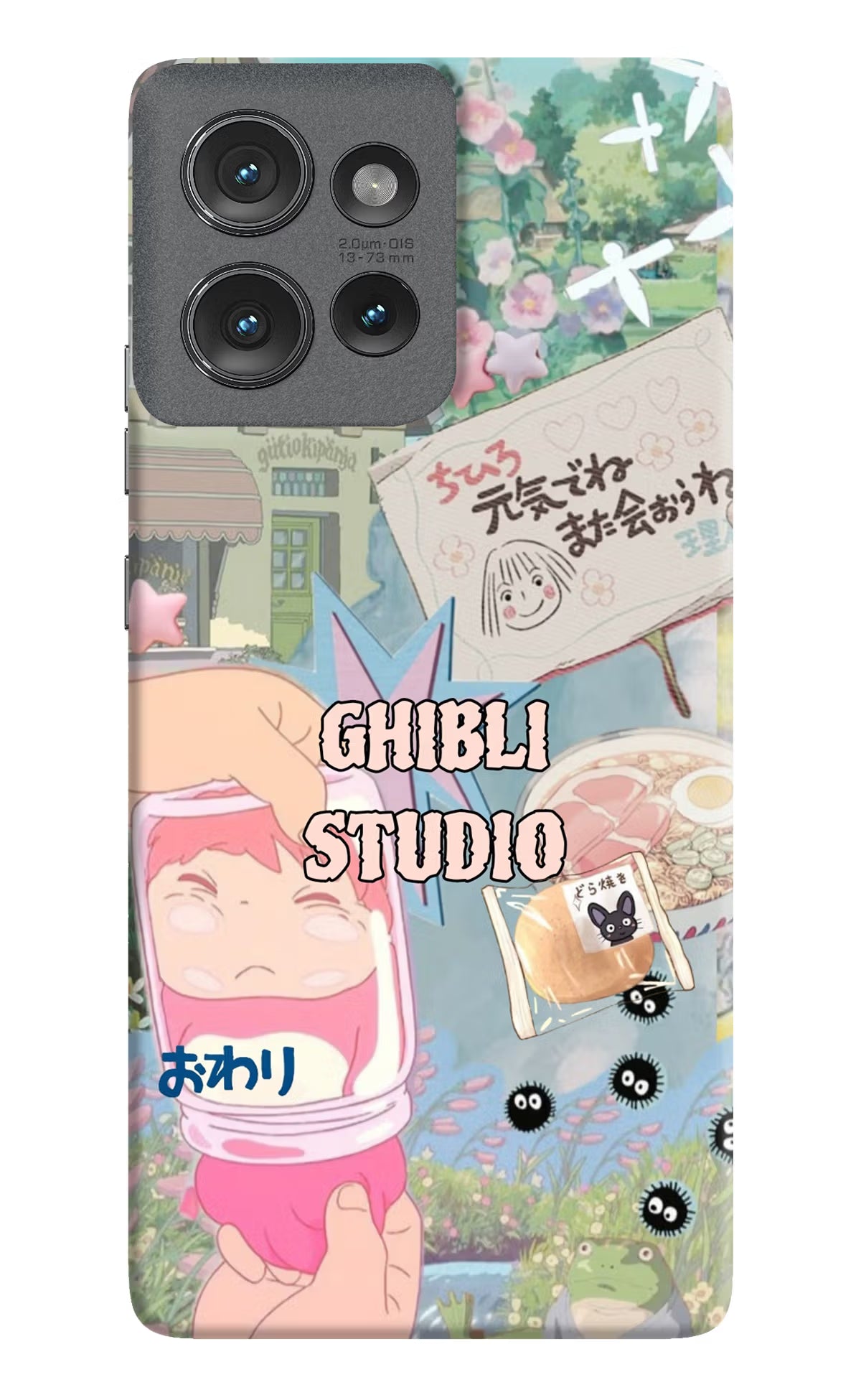 Studio Ghibli Moto Edge 50 Back Cover