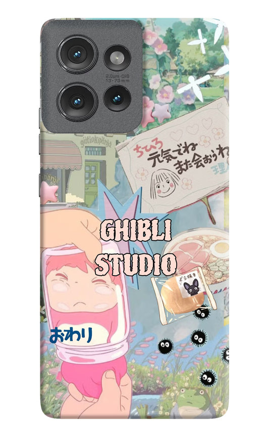 Studio Ghibli Moto Edge 50 Hard Case Back Cover by Casekaro