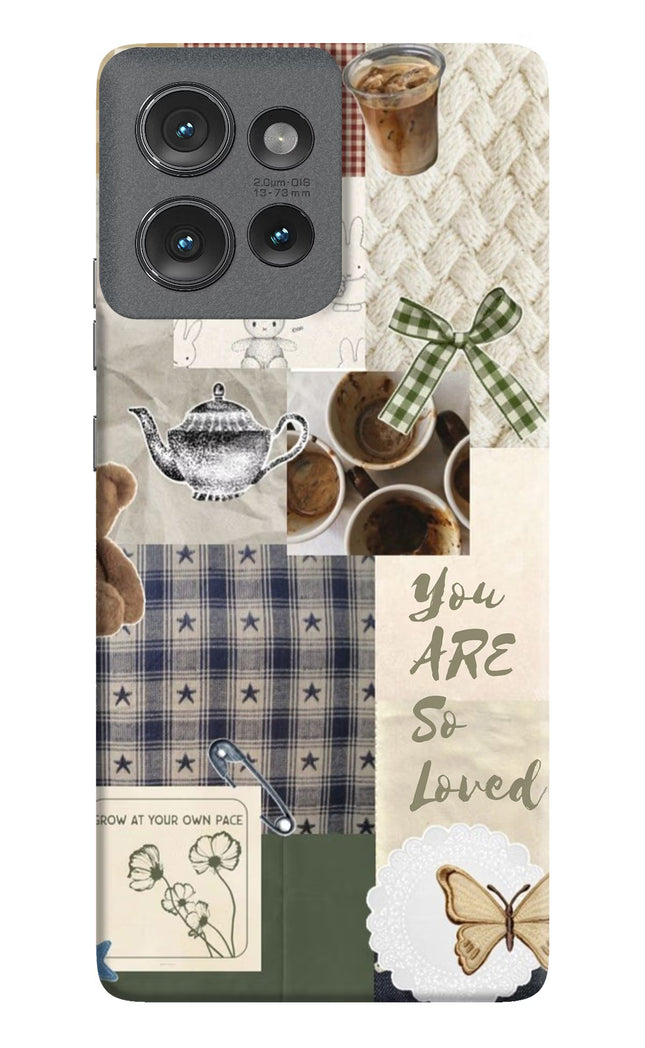 Cookie Moto Edge 50 Hard Case Back Cover by Casekaro