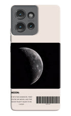 Moon Phase Moto Edge 50 Hard Case Back Cover by Casekaro
