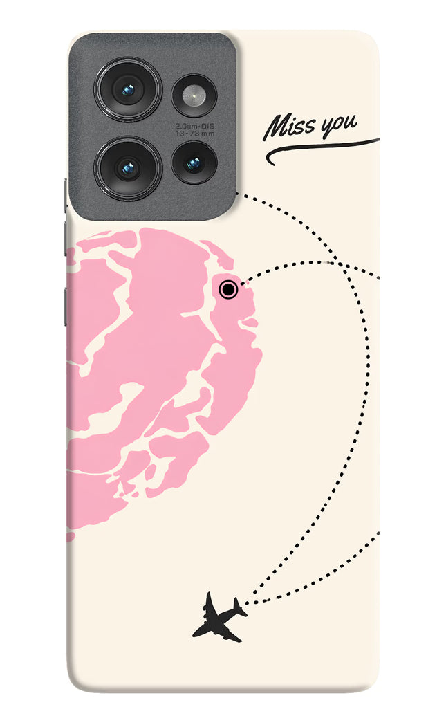 Miss Orbit Moto Edge 50 Hard Case Back Cover by Casekaro