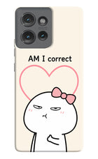 Always Right Moto Edge 50 Hard Case Back Cover by Casekaro