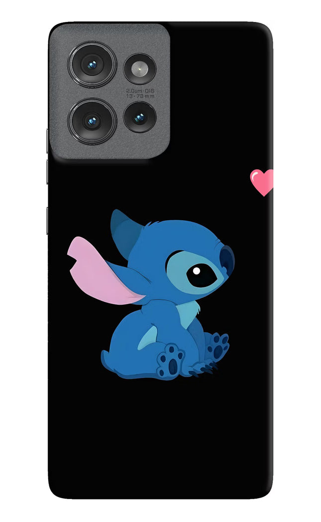 Stitch Crush Moto Edge 50 Hard Case Back Cover by Casekaro