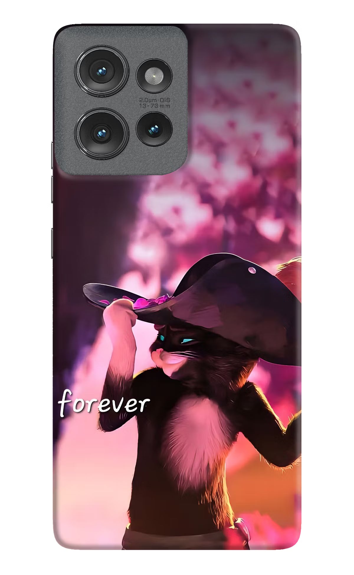 Forever Cat Moto Edge 50 Back Cover