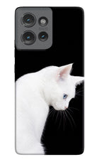 Snow Gaze Moto Edge 50 Hard Case Back Cover by Casekaro