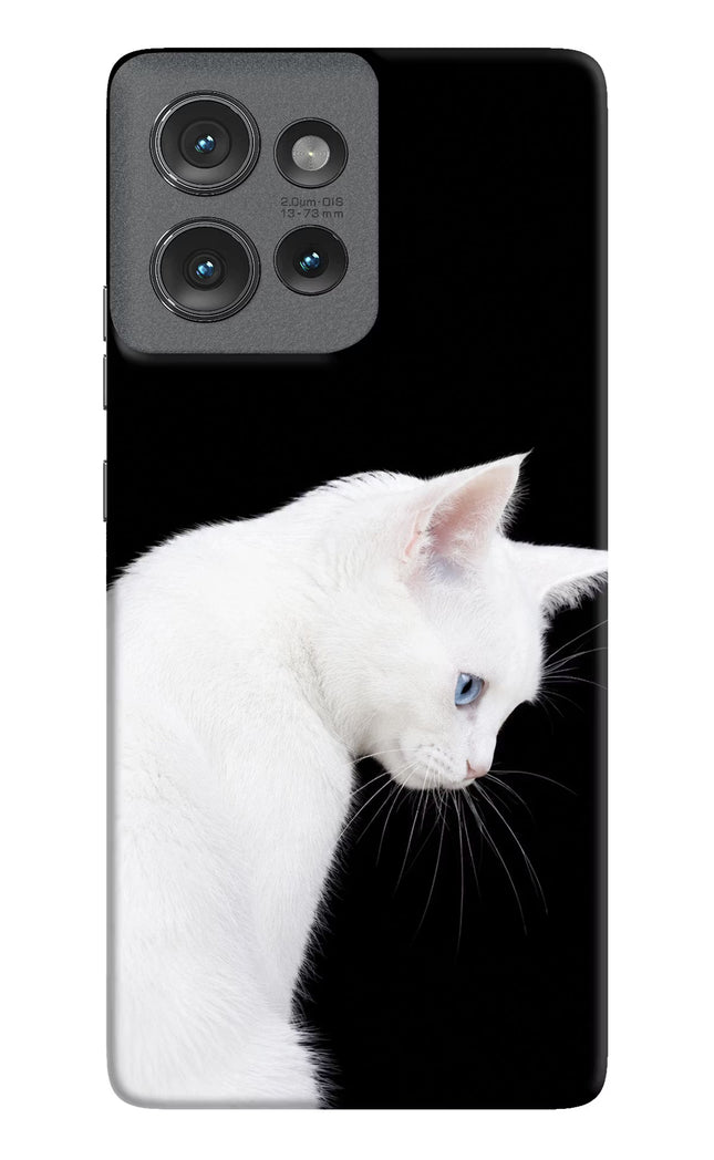 Snow Gaze Moto Edge 50 Hard Case Back Cover by Casekaro