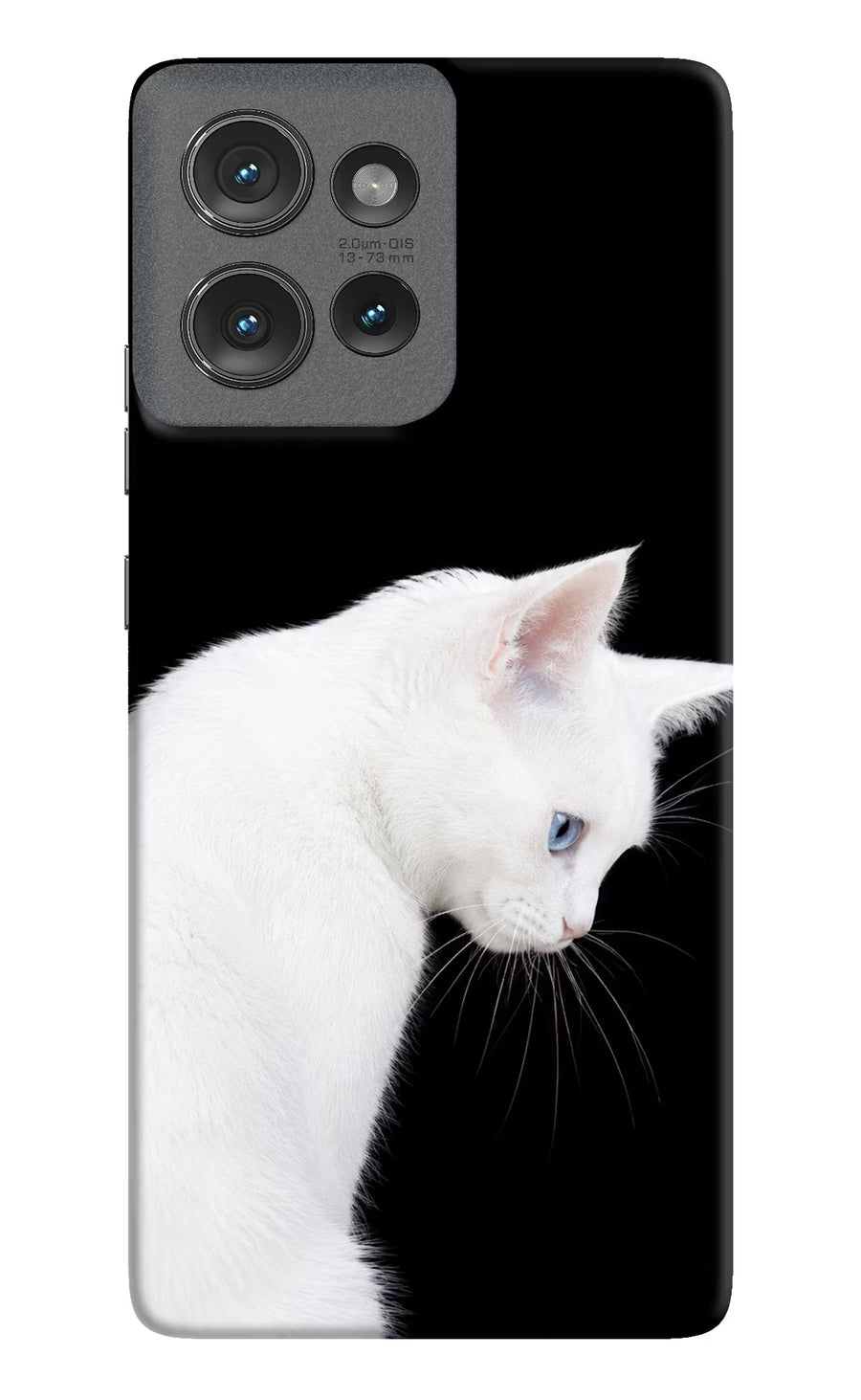 Snow Gaze Moto Edge 50 Back Cover, Hard case