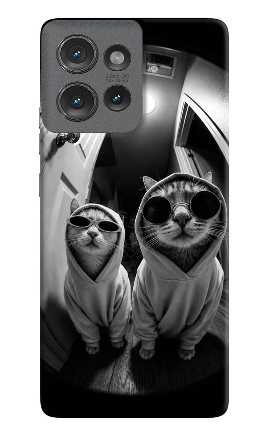 Hood Cats Moto Edge 50 Hard Case Back Cover by Casekaro