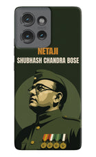 Netaji Legacy Moto Edge 50 Hard Case Back Cover by Casekaro