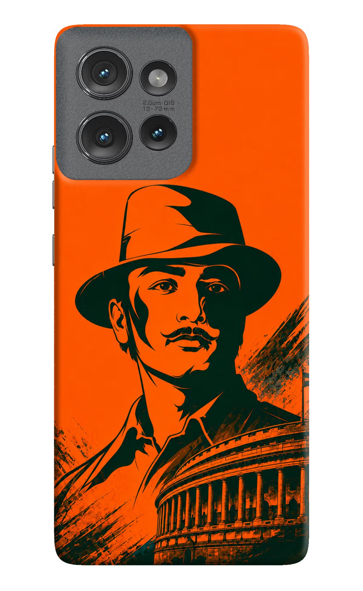 Bhagat Singh Legacy Moto Edge 50 Back Cover
